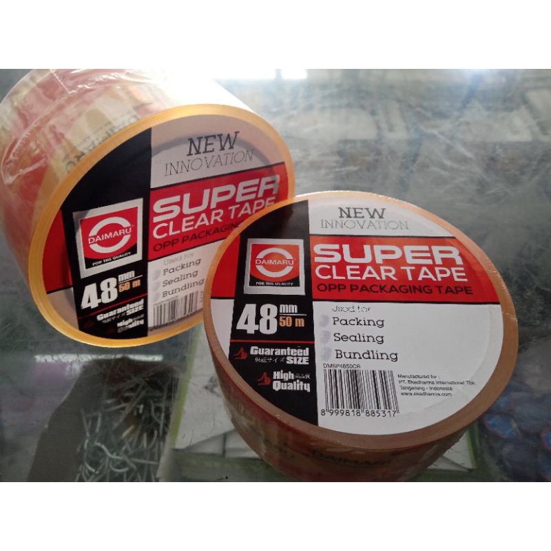 

Lakban bening DAIMARU 45mmx50 meter super clear