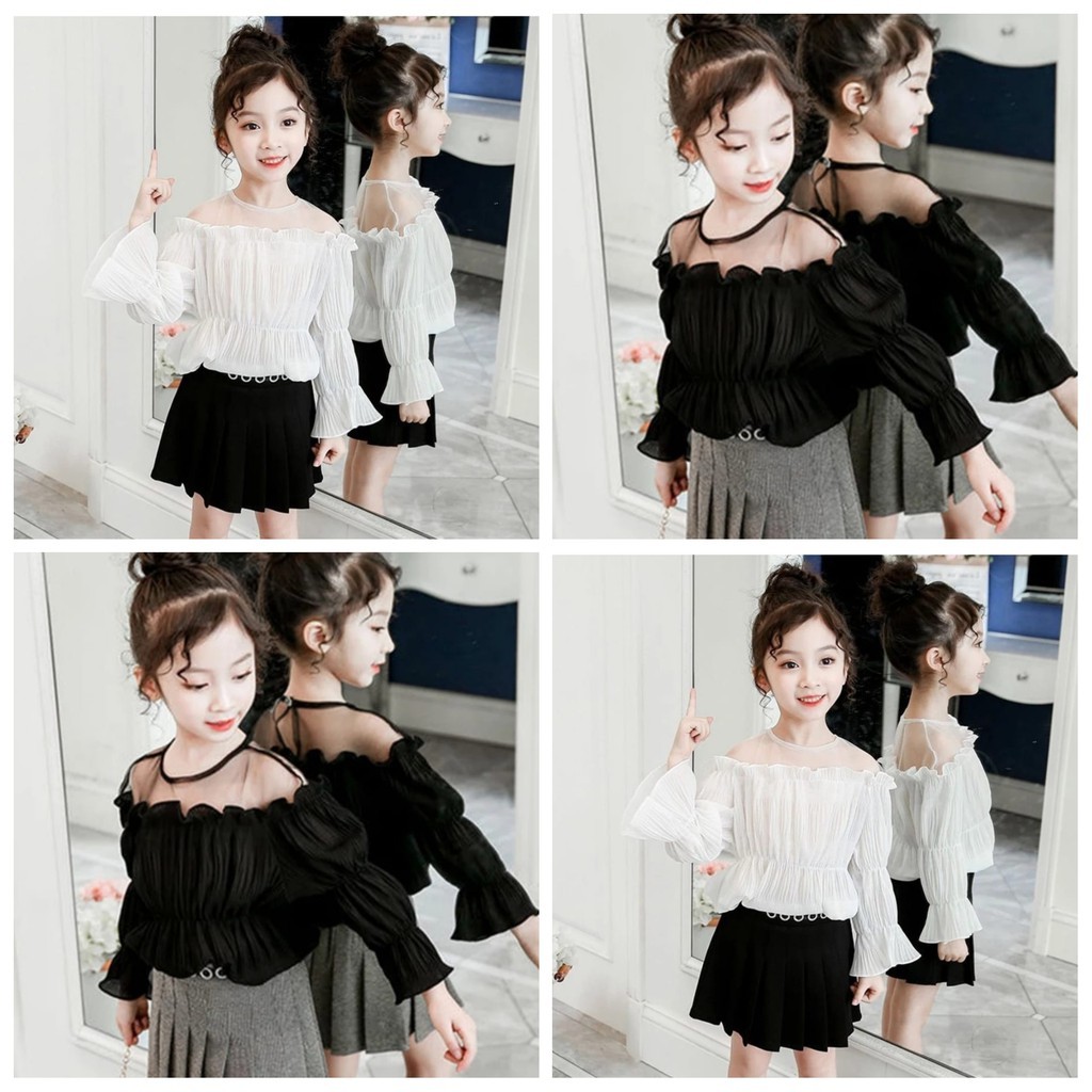 Blouse Nadin tile BLOUSE SABRINA ANAK TANGGUNG ATASAN SABRINA remaja