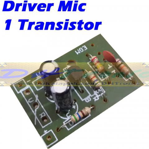 Kit Driver Mic 1 Transistor ( Penguat Sinyal Microphone ) Dhtron92 Murah