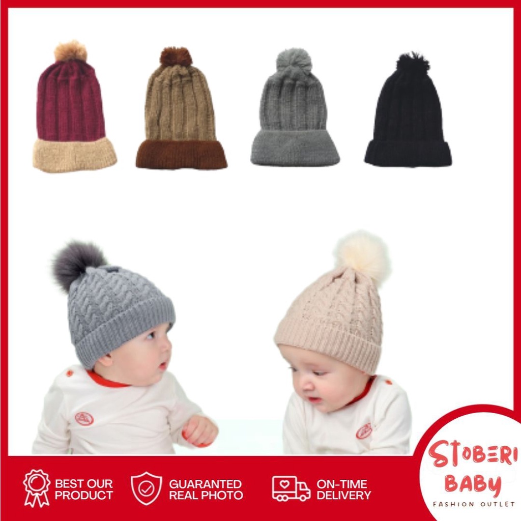 stoberi baby -  KUPLUK BROMO (N) Topi Anak Lucu Model Kupluk Usia 0 Sampai 3 Tahun Kualitas Terbaik