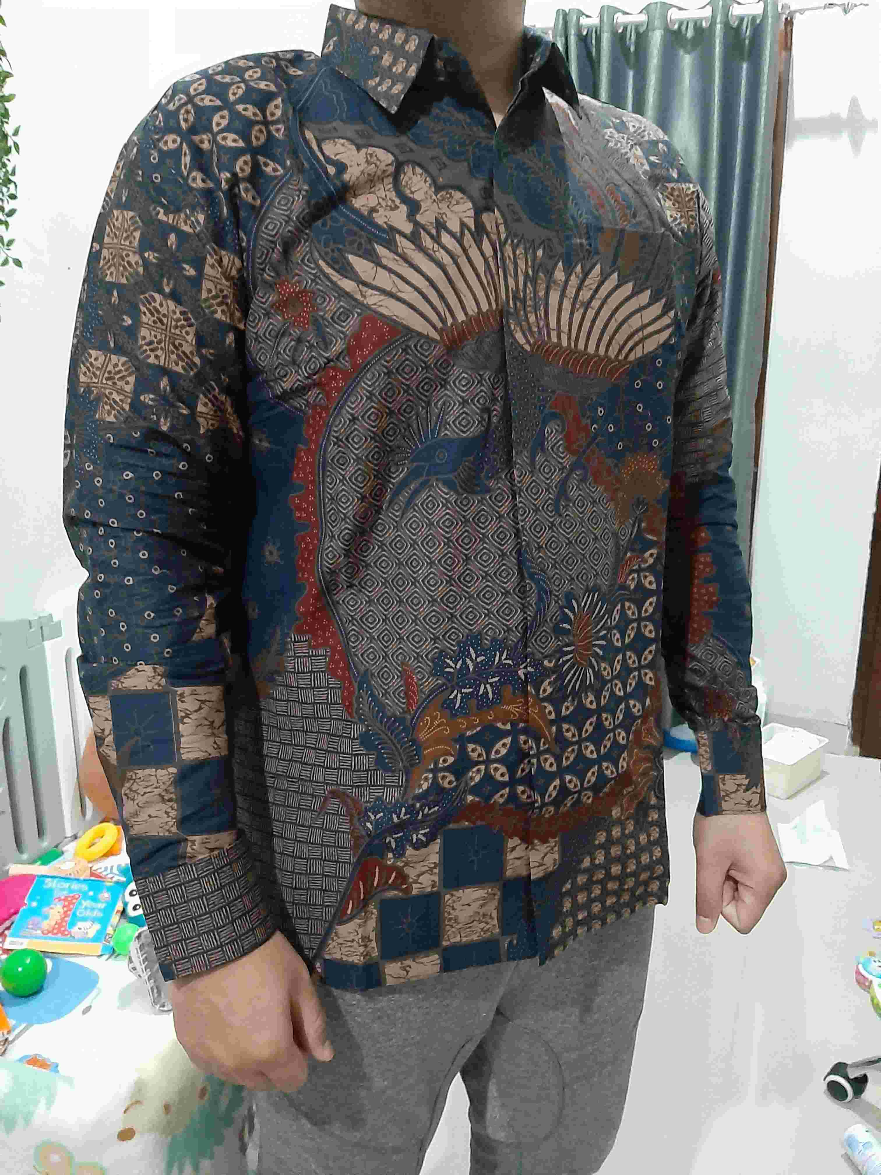 Wiryawan Batik Lengan Panjang Full Furing Katun Halus Sragenan Hq Size M-xxl Batik Solo Kanaya