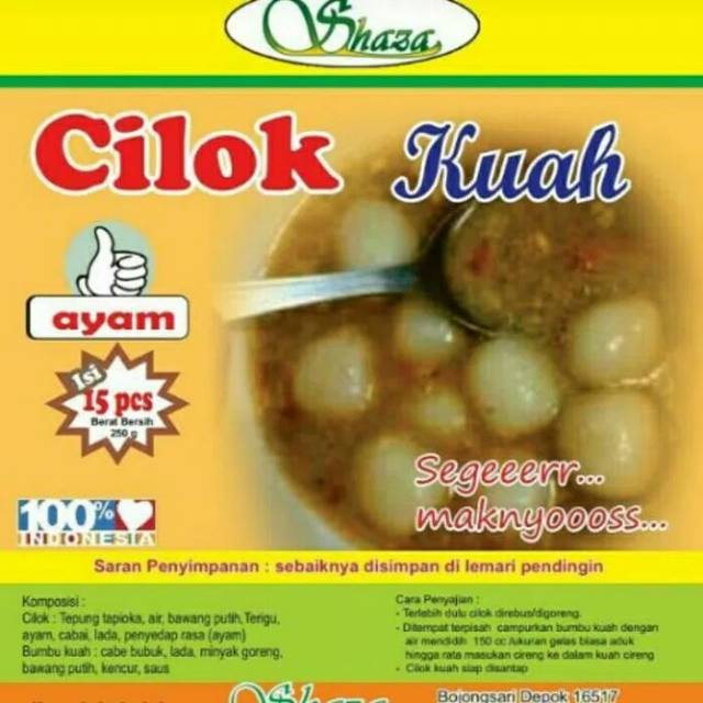 

Cilok kuah shaza