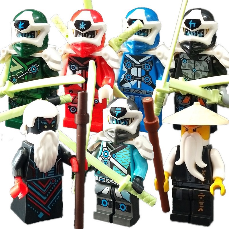 Mainan Action Figure Mini Model Ninjago Lloyd Nya Jay Garmadon Basilisk Skeleton Soldier Ninja Warrior