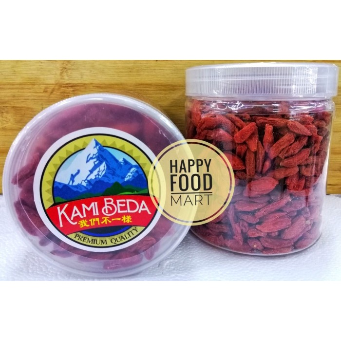 

Buah Kering - Kami Beda Goji Berry Kering/Premium Gojiberry/Kici/Buah Gou Qi/Ki Zhi