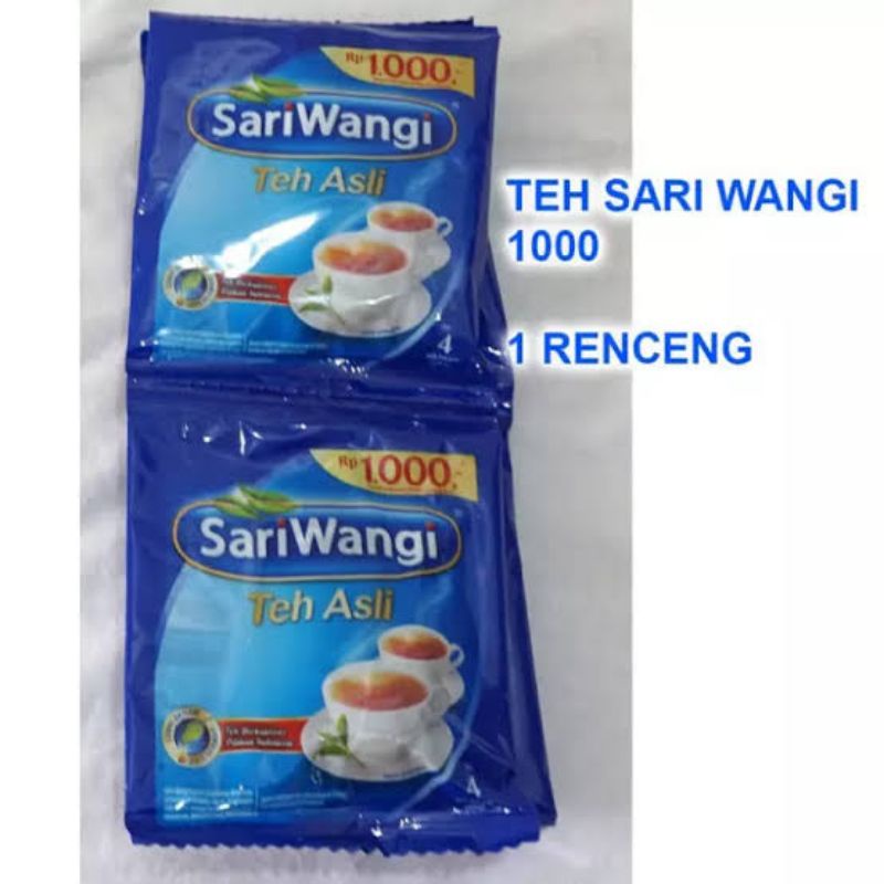 Teh Sariwangi 1000 x 6 bungkus / Teh Celup Sariwangi