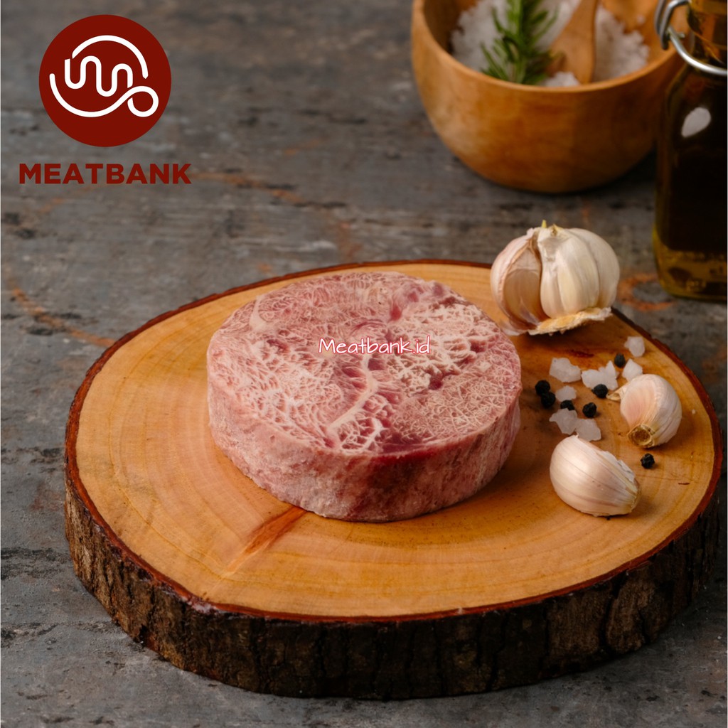

MEATBANK Premium AUS Tenderloin Steak - Daging Sapi Meltique Wagyu Quality