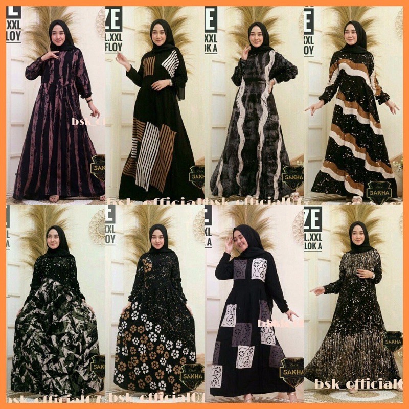 SALE!! Gamis Twill Rayon Super jumbo LD 125