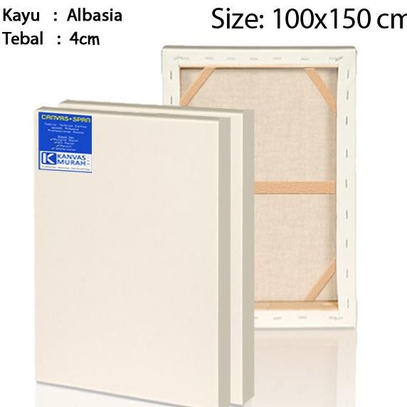 

Kanvas Lukis Spanram 100x150 cm Canvas Frame 150x100 cm Tebal 4 cm