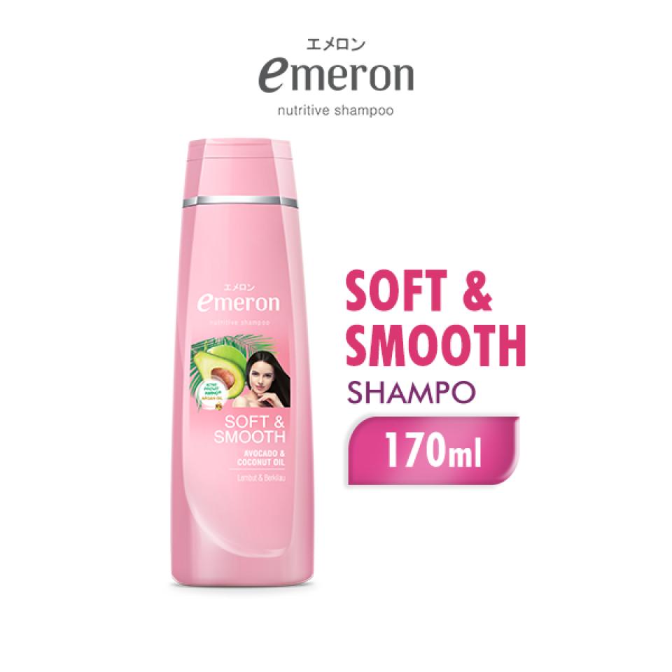 Emeron Shampoo Soft & Smooth Botol 170 ml