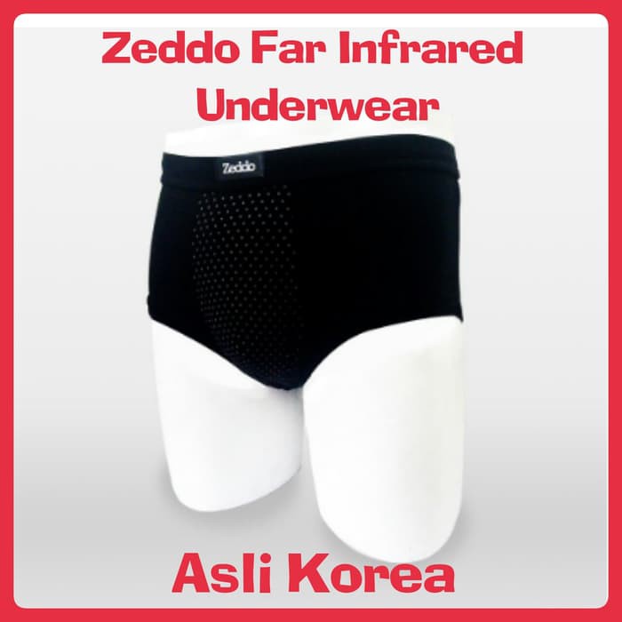 Alat kesehatan / Zeddo Far Infrared Underwear Terapi Kesehatan Pria Isi 1 pc