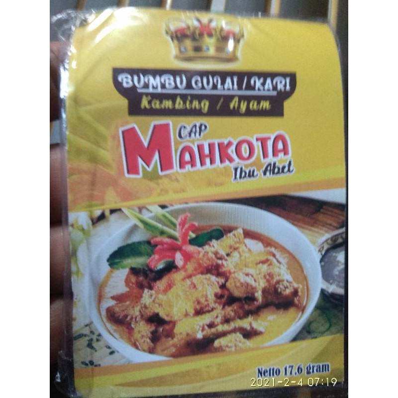 

bumbu kebuli dan gulai