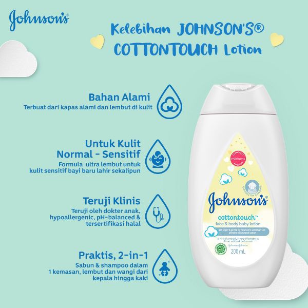 Johnson's Baby CottonTouch 200ml