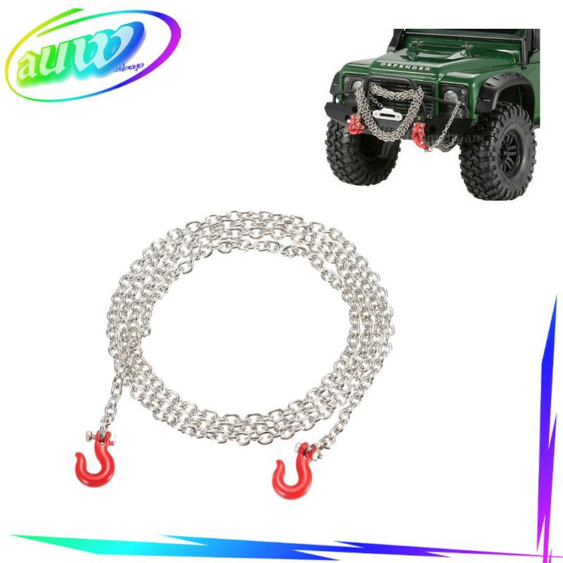 RC car/truck Metal chain hook trailer (rantai) WPL MN D90 Axial