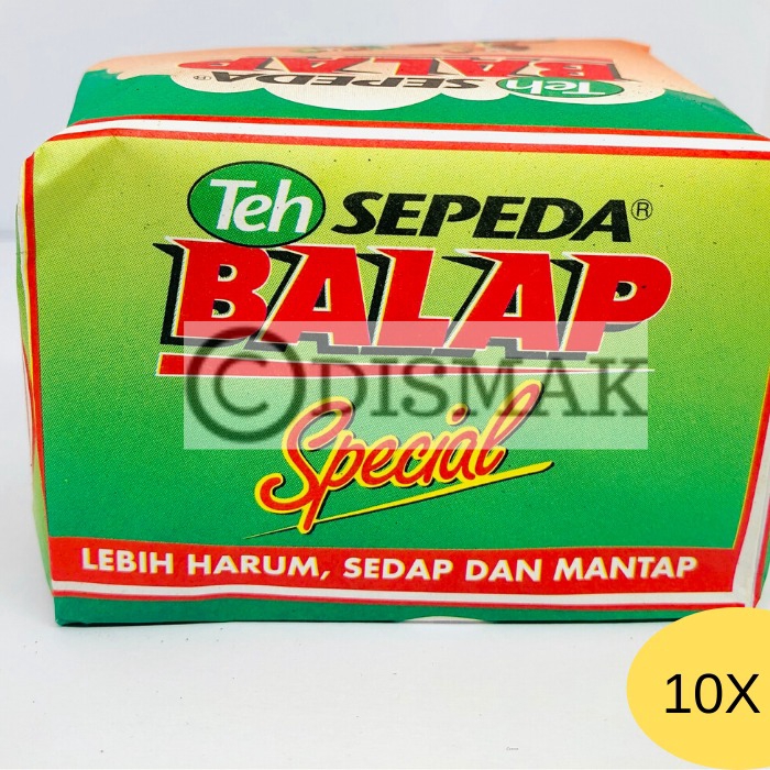 Teh Sepeda Balap Hijau Spesial 10 x 40 gram