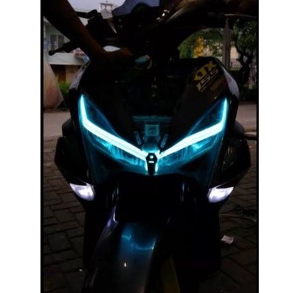 Lampu alis DRL flexible AES original nmax aerox lexi vario dll