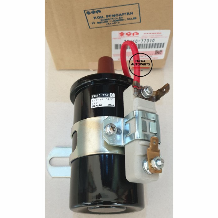 Coil Koil Ignition Assy Suzuki Jimny Jangkrik Kotrik LJ80 Original SGP