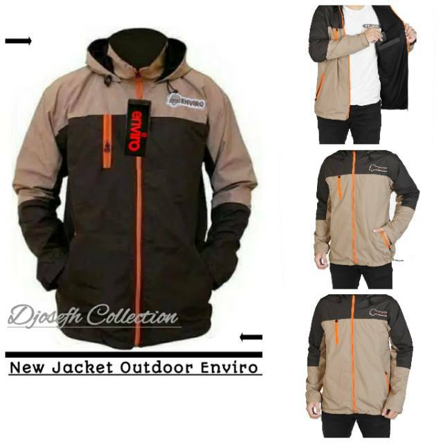 Jaket pria gunung parasut windbreaker twotoon origanal folk