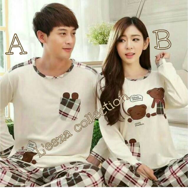 NEW Piyama * Pp Bear Longsleeve Sleepwear Set