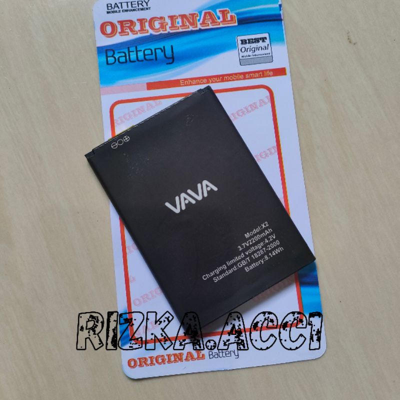 Baterai Batre Hp Vava X2 4G Original Battery Batrai Batre Hp