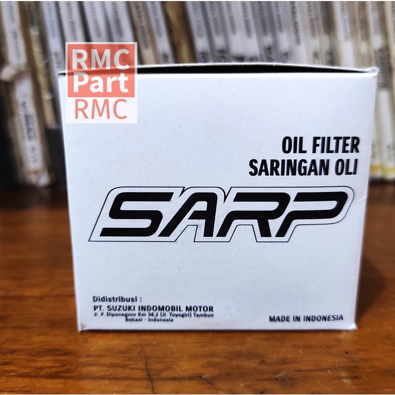 SARP Filter Oli / Saringan Oli Mobil Suzuki Ertiga, Futura, Apv, XL7, dan New Carry PU, New Baleno