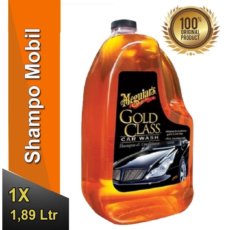 MEGUIARS - MEGUIARS GOLD CLASS CAR WASH SHAMPO MOBIL & CONDITIONER G7164