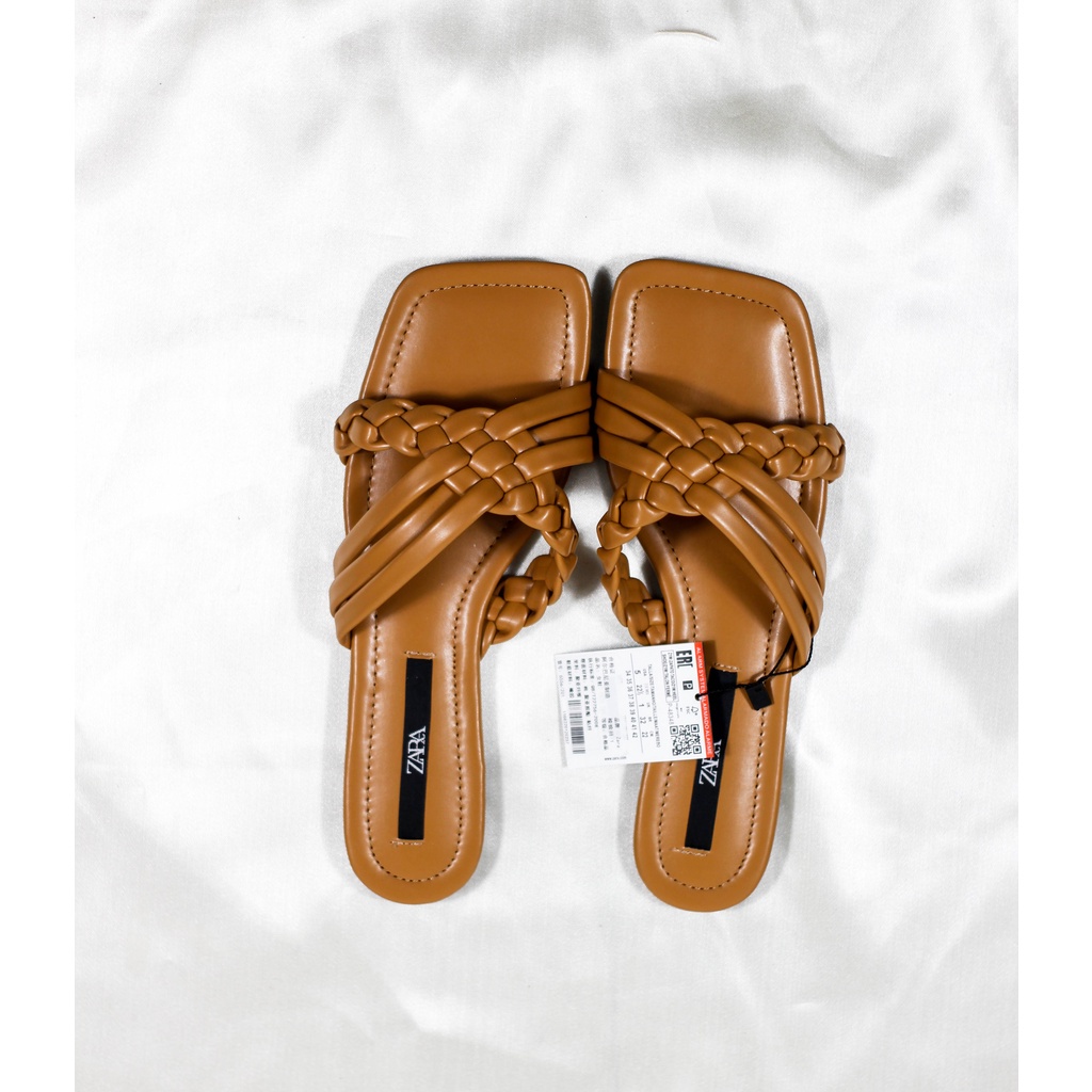 SANDAL WANITA ZARA FLATSHOES KEPANG