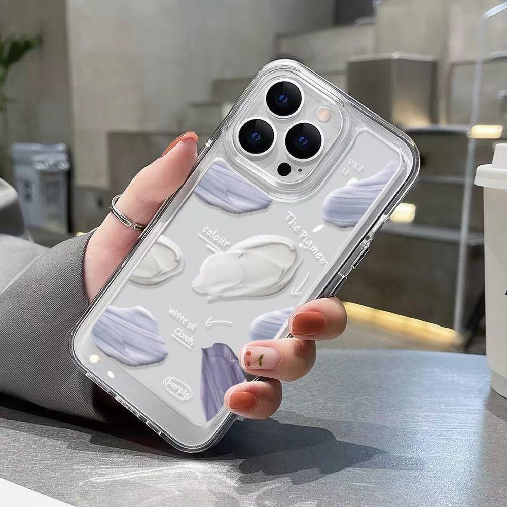 Case Bahan Akrilik TPU Transparan Tahan Banting Untuk iPhone 11 Pro Max 13 Pro 12 Pro XS Max XR X 8 Plus 7 Plus SE 2020 2022