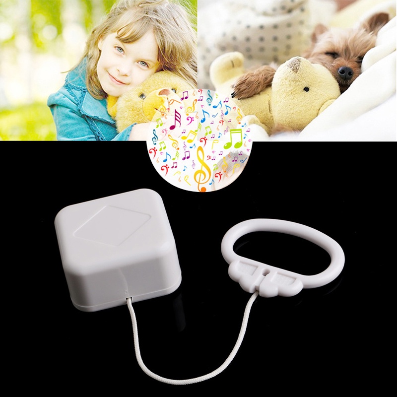 Mary Simple Baby String Cord Music Box Stroller Aksesoris Mainan Edukasi Dini