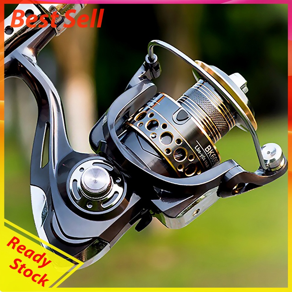 BK 13BBs Right Left Hand 5.2/1 / 4.7/1 Metal Line Cup Spinning Fishing Reel