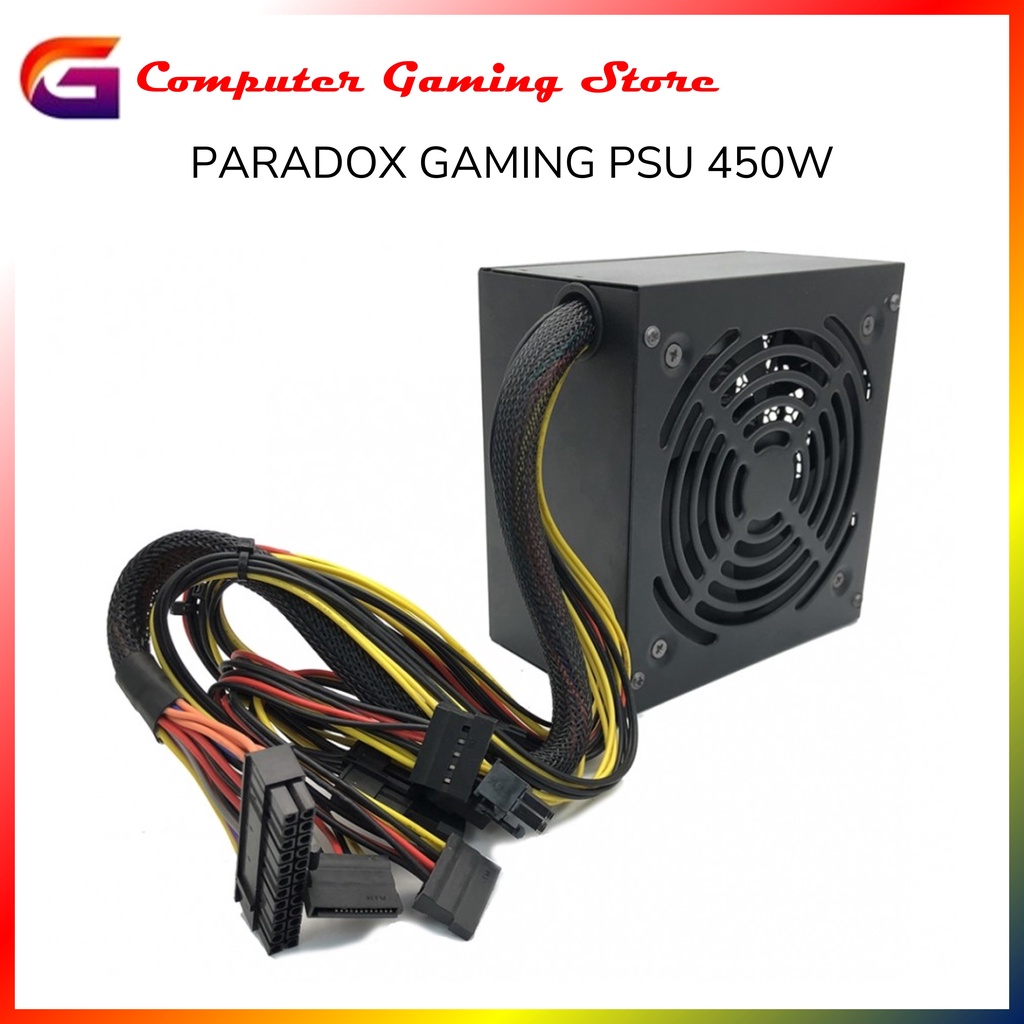 PARADOX GAMING 450W Power Supply PC