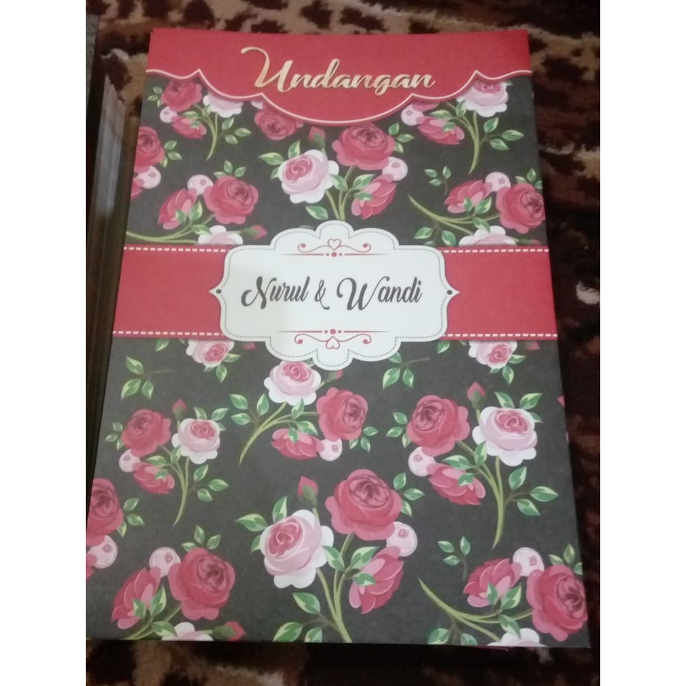 Undangan Murah Adcomp RF 26 Bisa pasang foto
