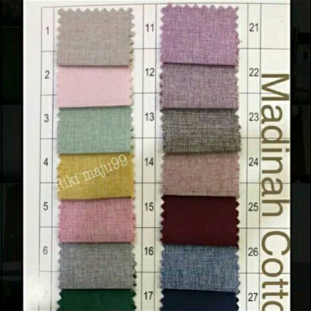 SUPERR PROMOO KAIN KATUN MADINAH IMPOR ORI Rp 19.000