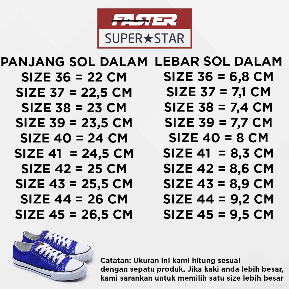 Faster Sepatu Sneakers  Wanita 1603-03 Size 36-40