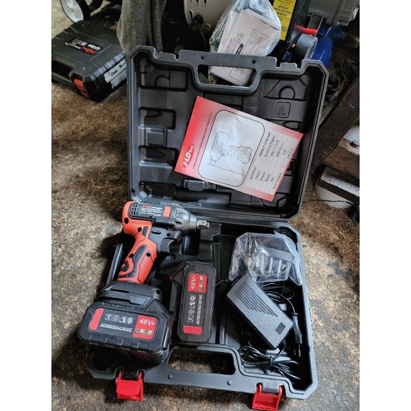 cordless impact wrench bor kunci impact JLD 48volt
