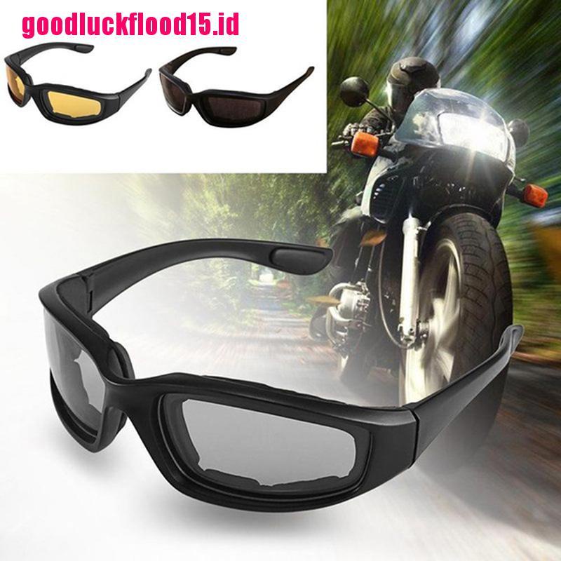 {LUCKID}Anti-Glare Motorcycle Glasses Polarized Night Driving Lens Glasses Sunglasses