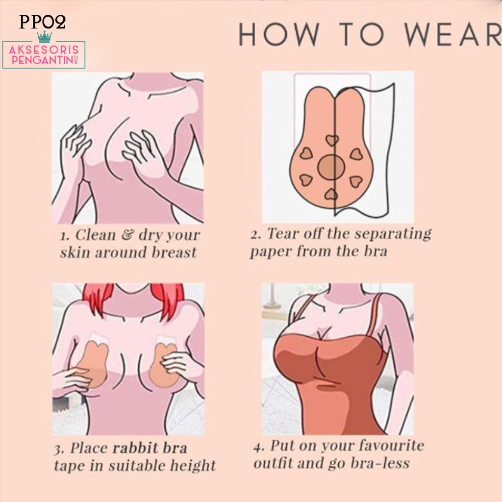 [READY STOCK] PENUTUP PUTING PAYUDARA NIPPLE BREAST COVER PAD WANITA PP02