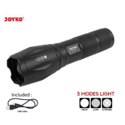 SENTER LED Joyko FL88 Flashlight Rechargeable