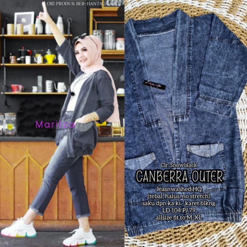 Canberra outer blazer jeans by maritza