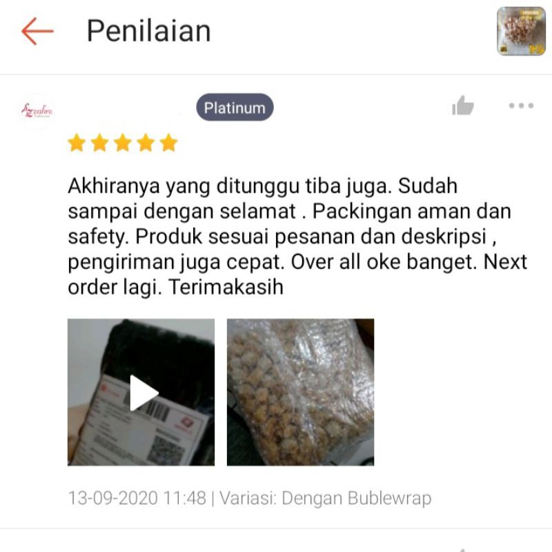 1 Kg SIOMAY MINI Cuanki Pangsit Gurilem Garut Merk SAWARGI Toping Baso Aci, dan Cuanki