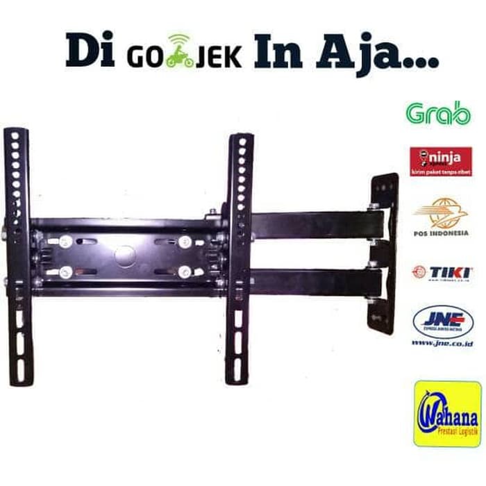 Bracket LED TV 50 49 45 43 40 INCH SWIVEL 4 ARAH BEST QUALITY