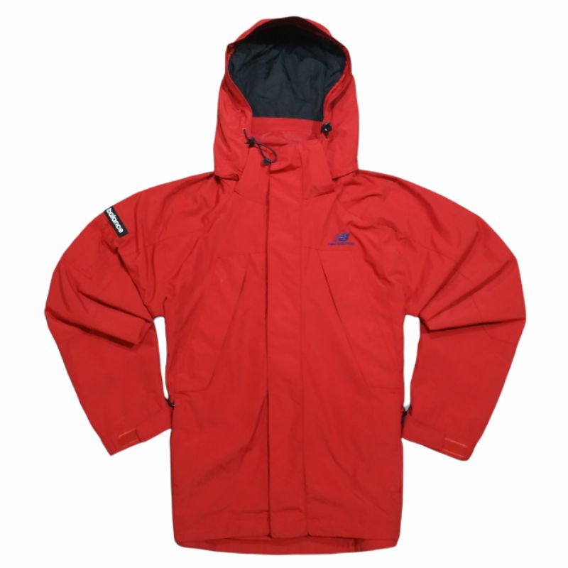 Jaket Outdoor Second NEW BALANCE Size L Waterproof Windproof Hiking Trekking Running Sepeda Gunung