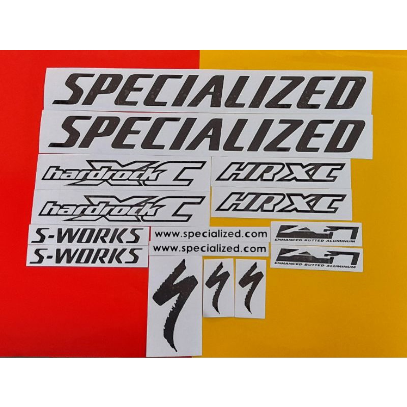 Stiker Sepeda Specialized Hardrock