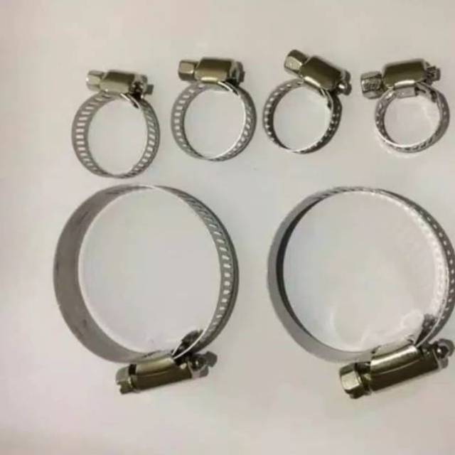 KLEM SELANG STAINLESS STEEL/ HOSE CLAMP 11/2&quot; - 2&quot; - 2.5&quot; - 3&quot; - 4&quot;