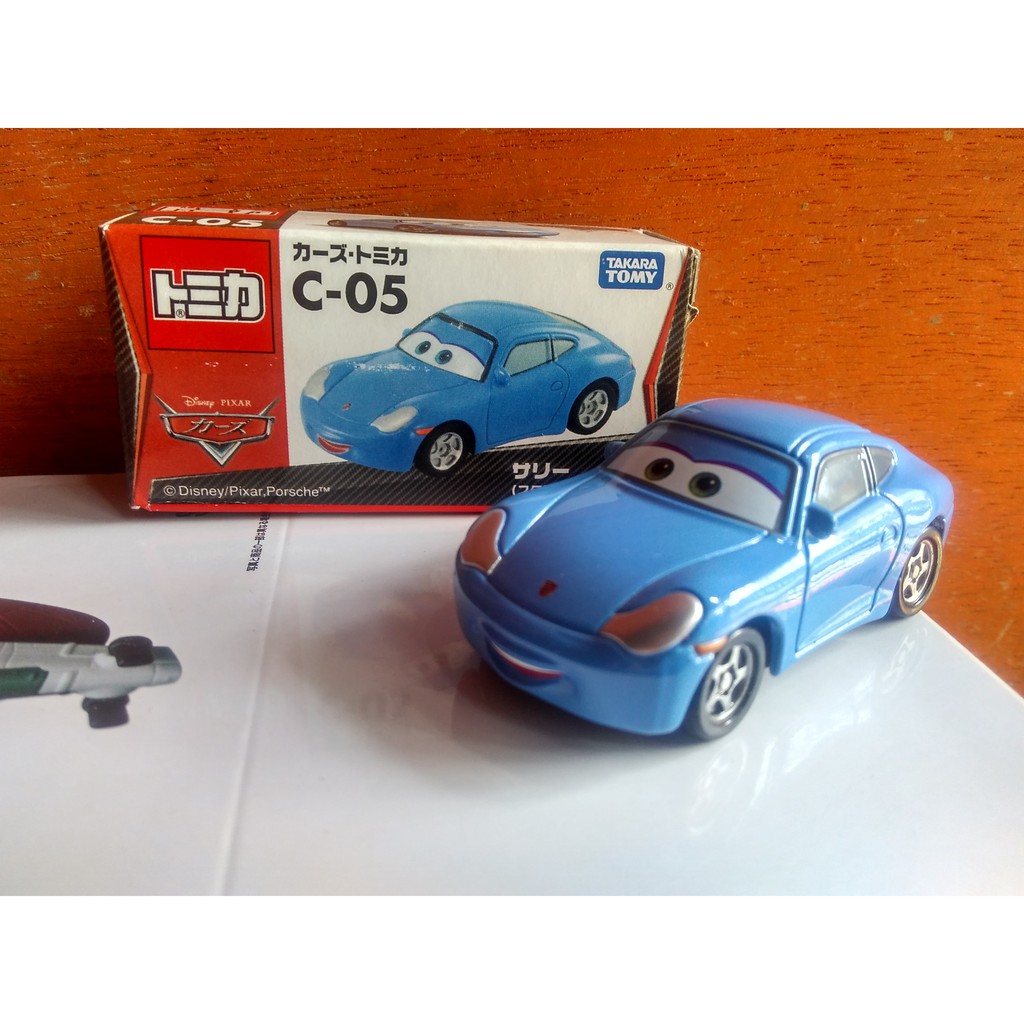 Tomica Cars C-05 Sally Disney Pixar Diecast Miniatur Mobil Takara Tomy Original pajangan harga murah