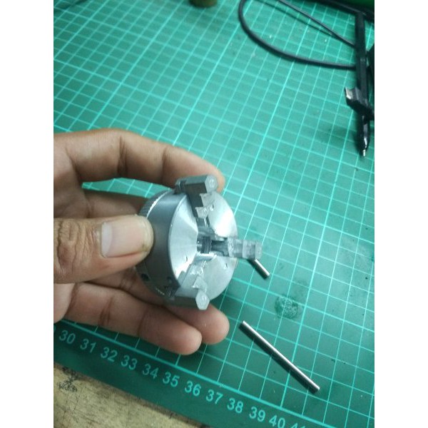 claw bubut 2inch chuck 2inch cekam 2inch catok 2inch