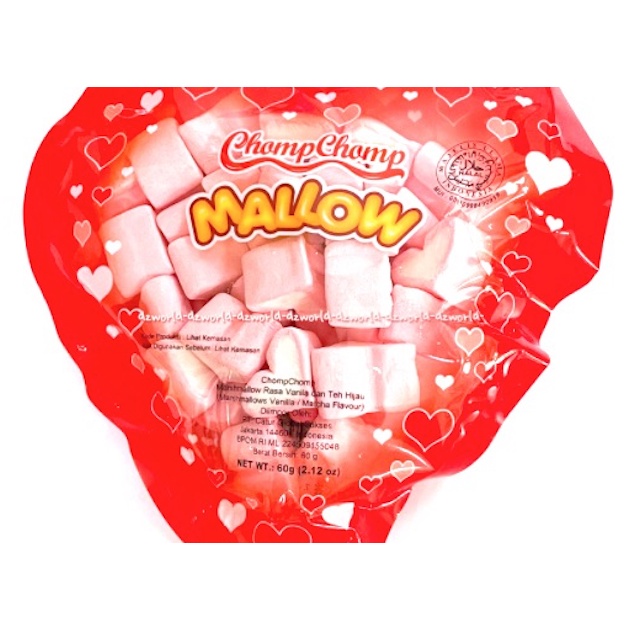 Chompchomp Mallow Love 60gr Marsmallow Bentuk Love Pink Chomp Chomp Chompchomps Chomp Chomps Marsh Mallow Marsmelow Bentuk Love Lope Mars Melo Pinky