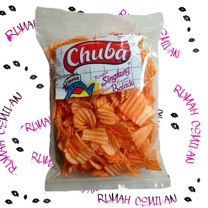 

LENGKAP CHUBA KERIPIK SINGKONG 250GR BALADO/ SNACK ORI KILOAN