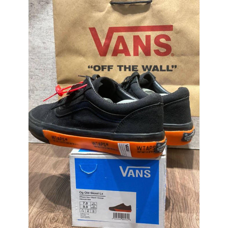 Vans Old Skool LX x WTAPS &quot;Black Orange&quot;