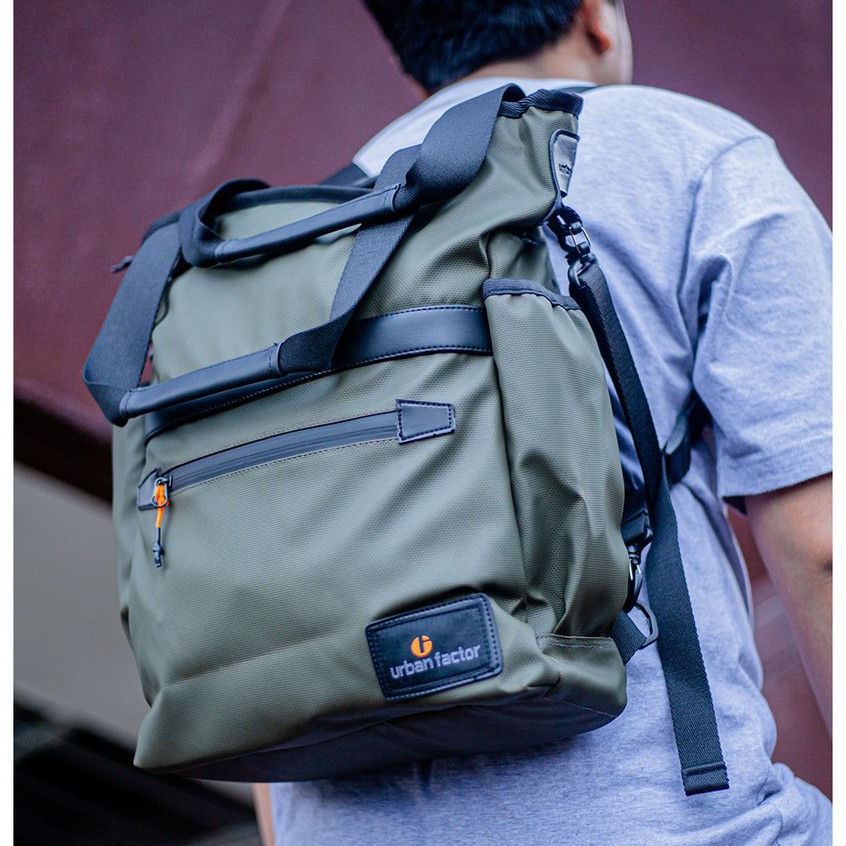 FIRM ARMY |ManNeedMe x URBAN| Tas Ransel Pria Backpack Jinjing Tote Bag ORIGINAL