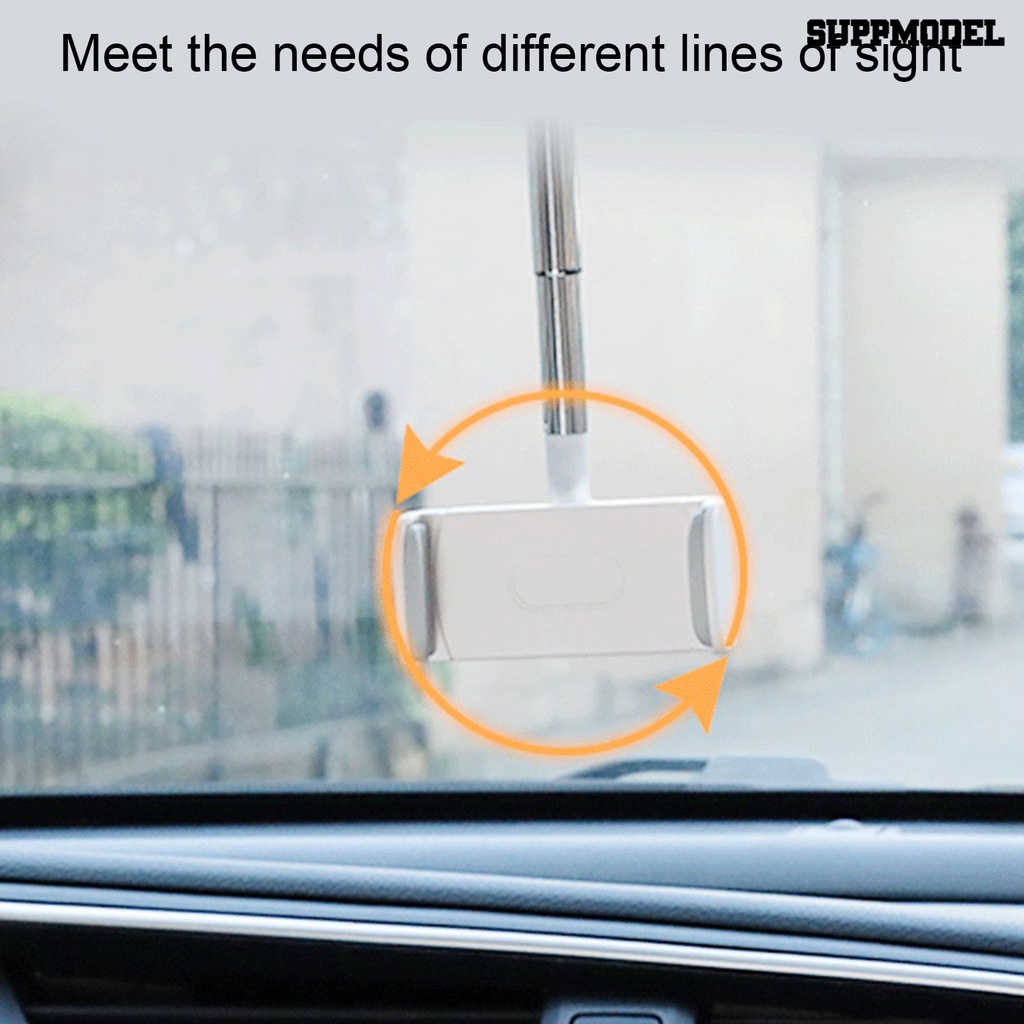 Sdl Bracket Klip Stand Kaca Spion Mobil Universal Retractable Adjustable Holder Handphone